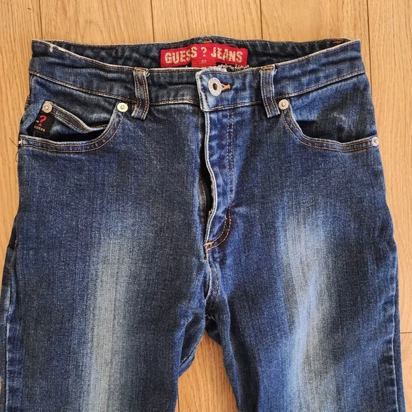 Vintage Guess Flare Jeans-27 - Picture 2 of 13